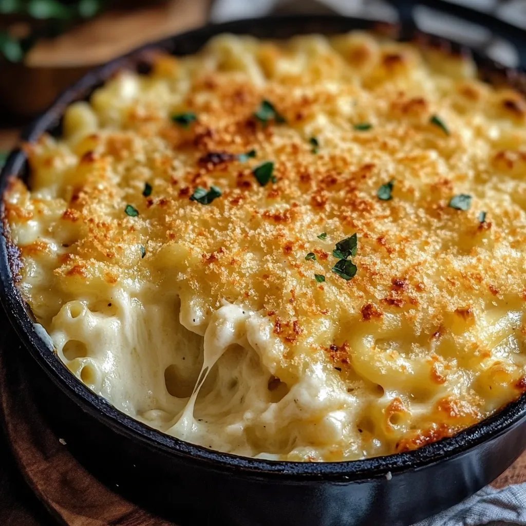 Creamy and Cheesy Baked Macaroni