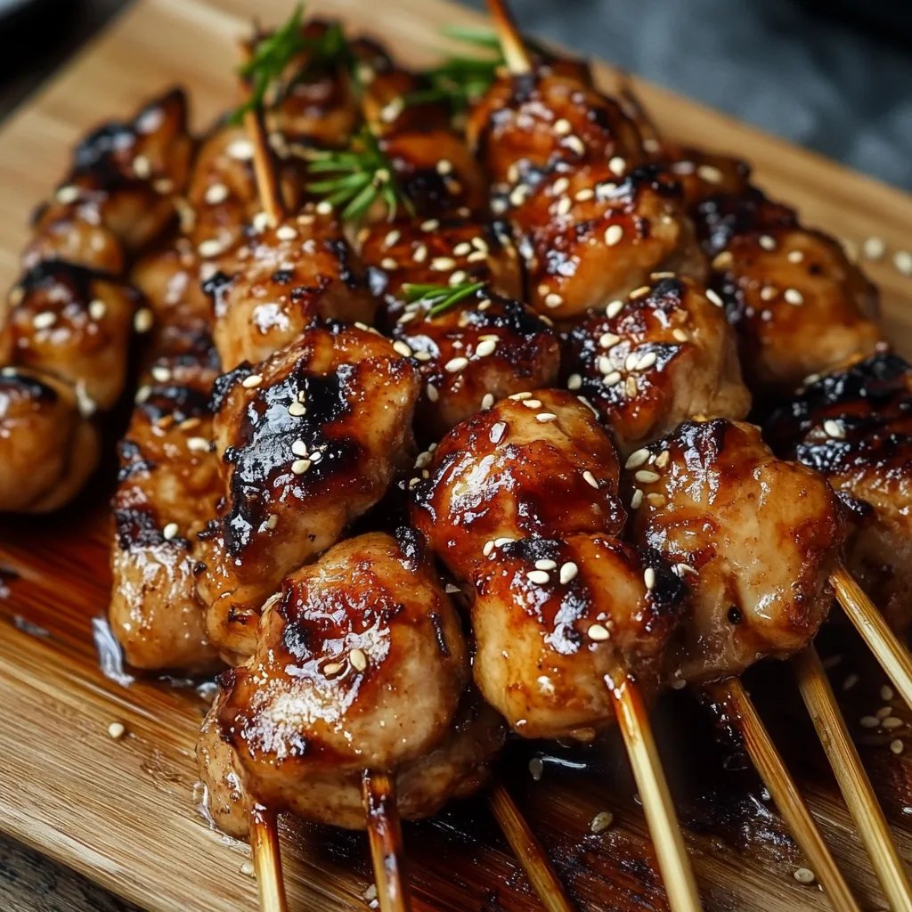 Easy Japanese Chicken Yakitori