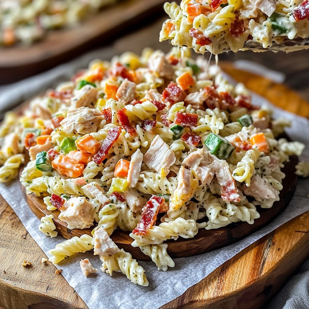 Club Sandwich Pasta Salad