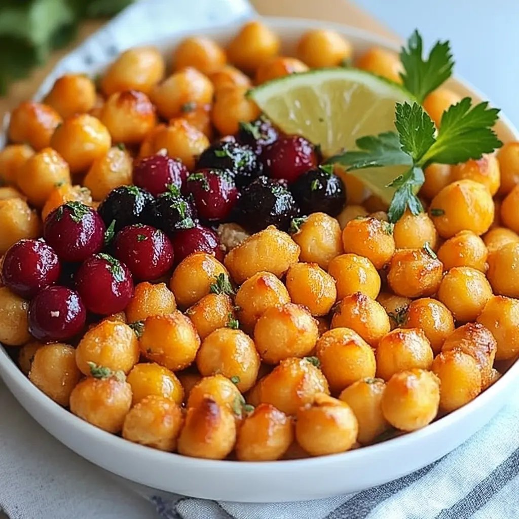 Crispy Baked Chickpeas