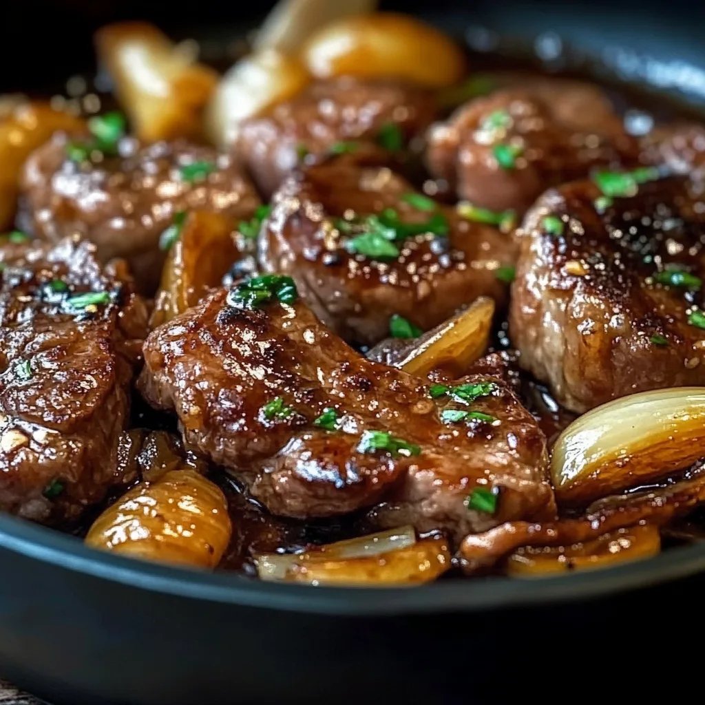 Bœuf Sauté aux Oignons