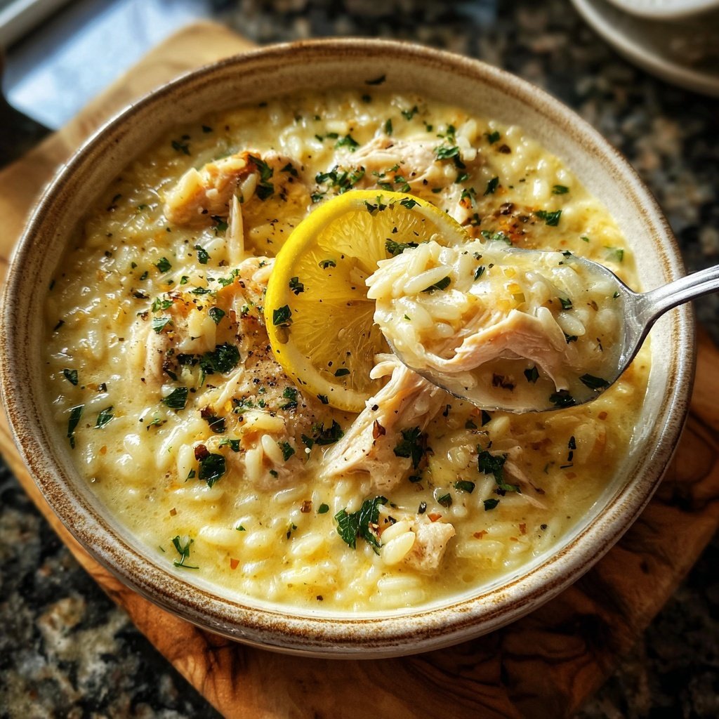 Creamy Lemon Chicken Orzo