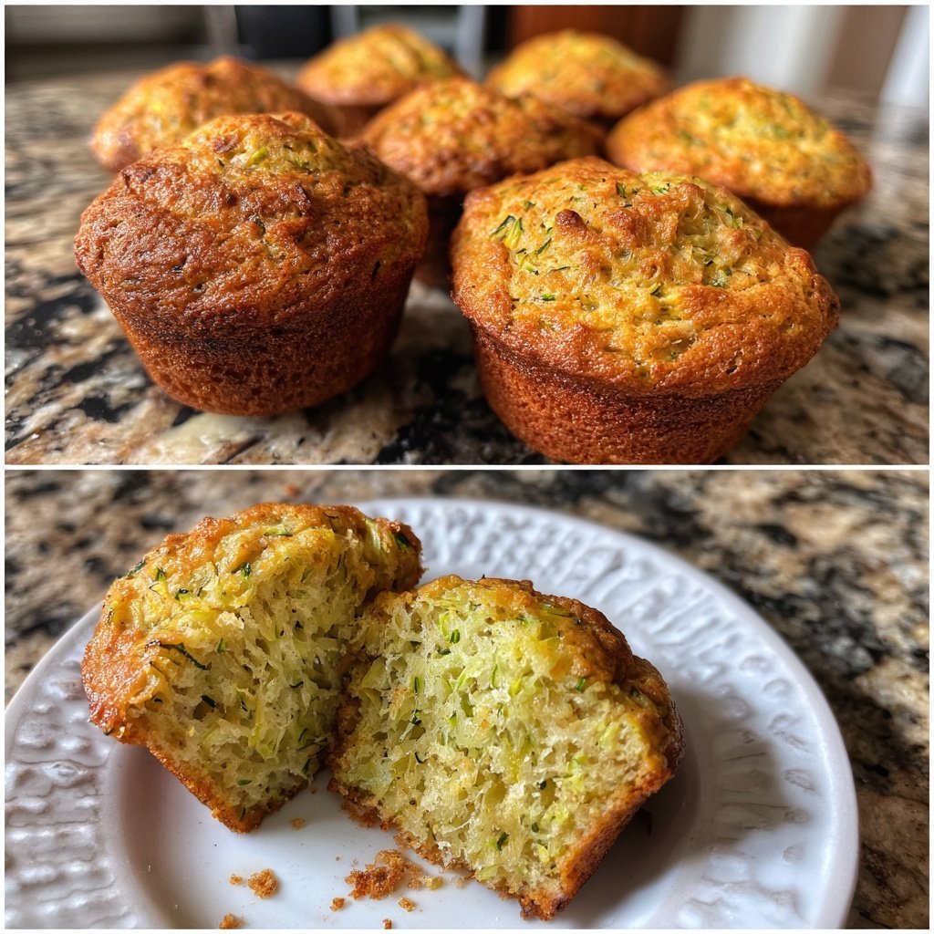Zucchini Breakfast Muffins