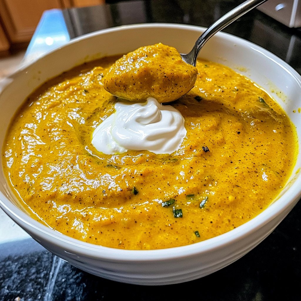 Squash Soup with Turmeric