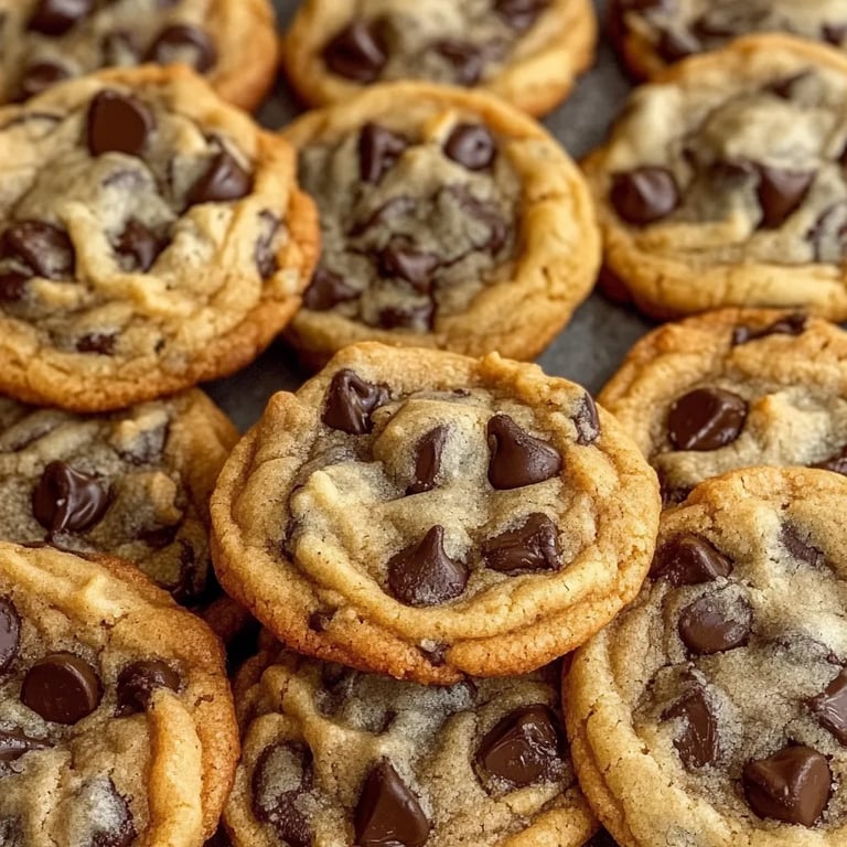 Extra Thick Chocolate Chip Cookies