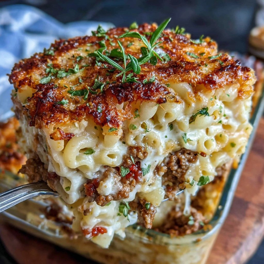 Ground Turkey Pasta Bake
