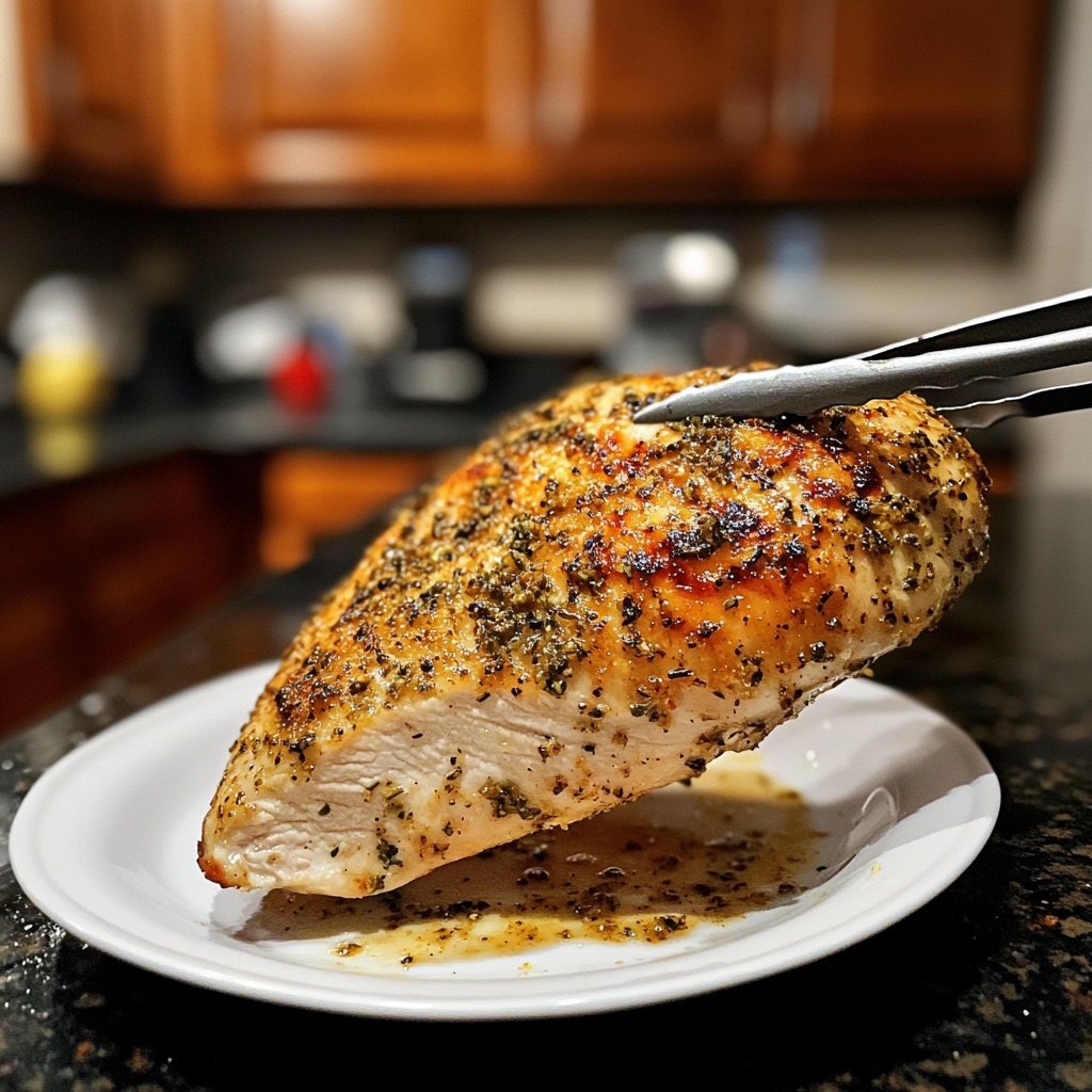 Juicy Oven Baked Chicken Breast