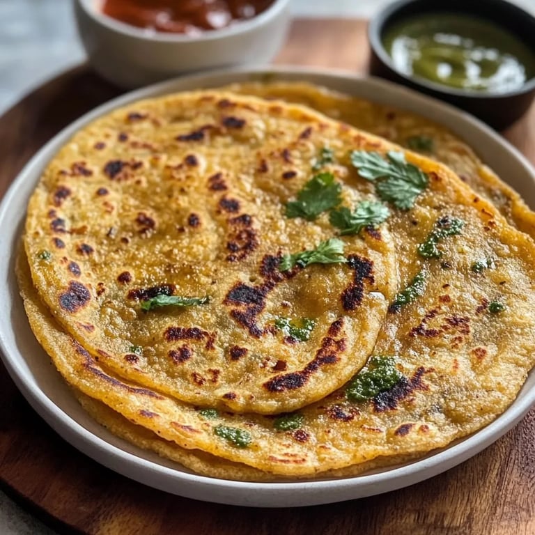 Masoor Dal Chilla | Savory Red Lentil Pancakes