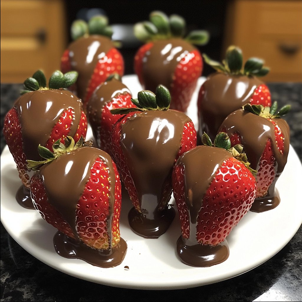 Chocolate Covered Strawberries Recipe