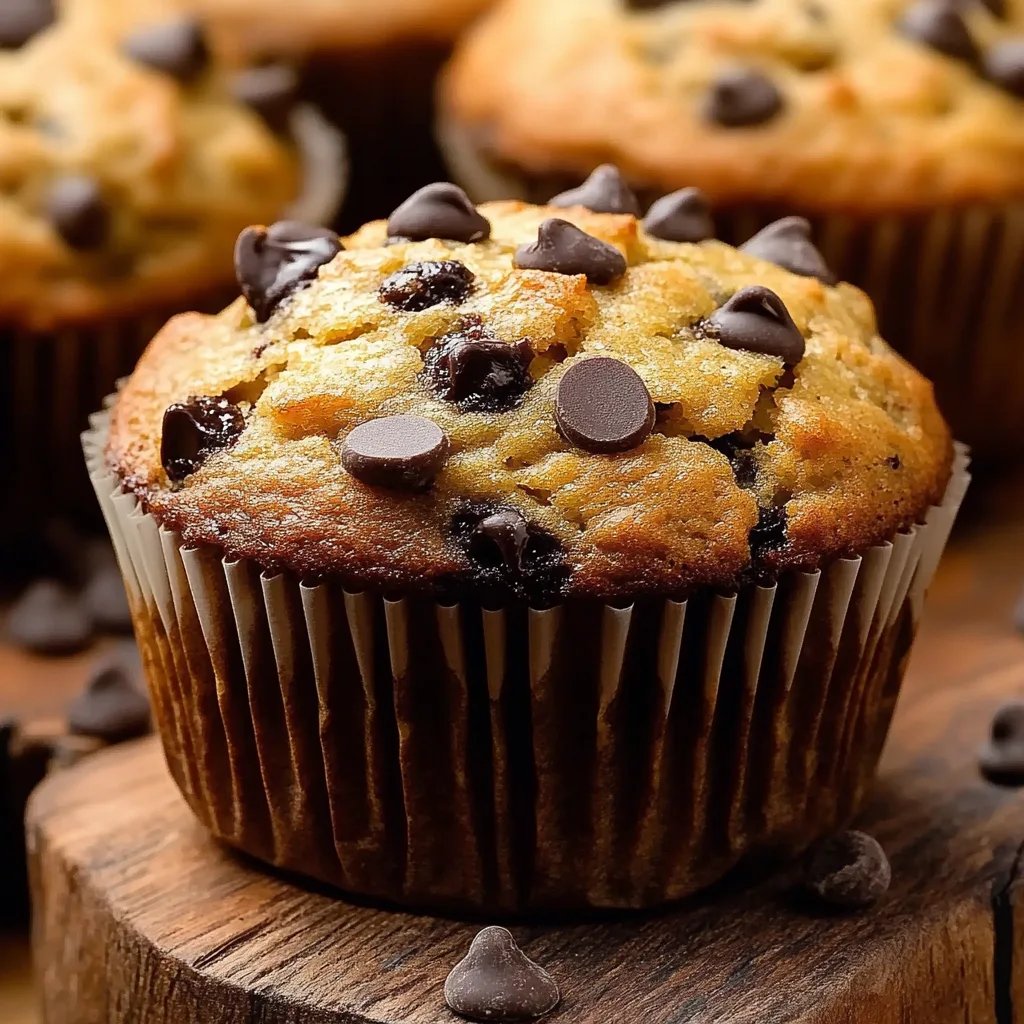 Banana Chocolate Chip Muffins