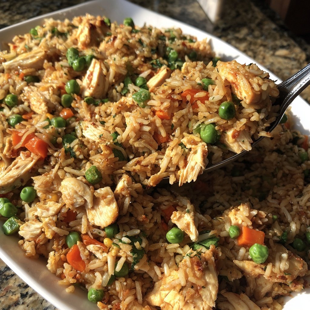 Homemade Chicken Fried Rice