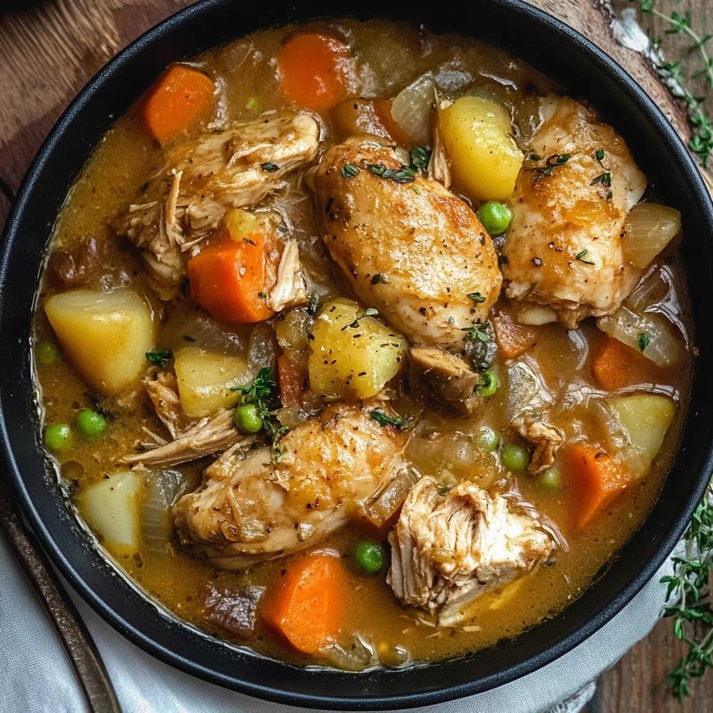 Slow Cooker Chicken Stew